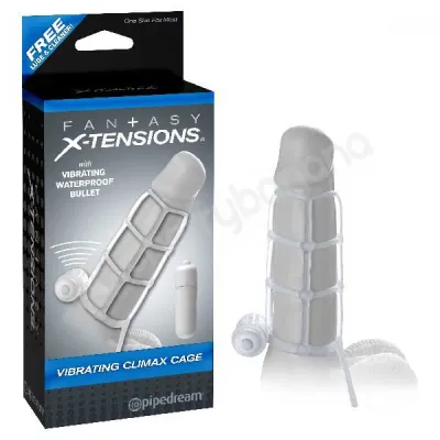 Fantasy X tensions Vibrating Climax Cage Penis Sleeve