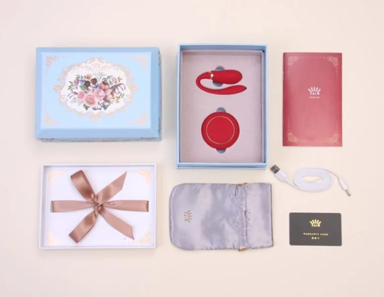FanFan Couples Bluetooth Massager in Red by ZALO — image 4 of 4