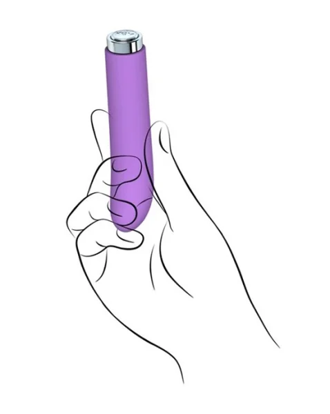 Charms Curve Petite Massager - Purple - 4 Inch