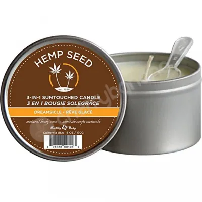 Hemp Seed Dreamsicle 3 in 1 Massage Candle 170g