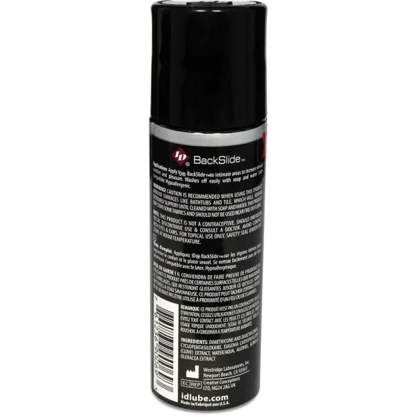ID Backslide - Silicone-Based Lube | 1oz