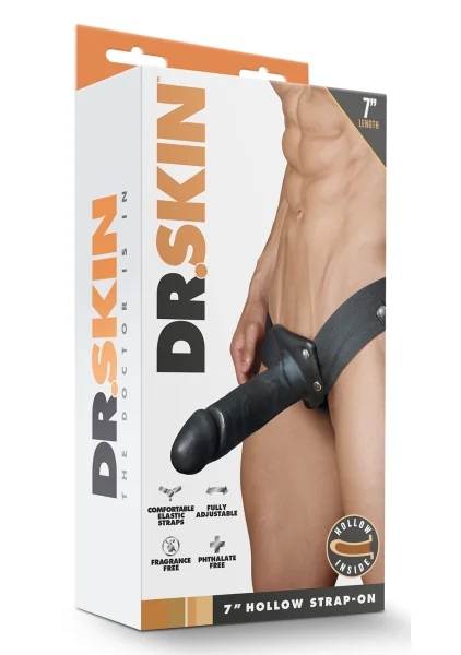 Dr. Skin 7'' Hollow Strap On