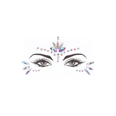 Dazzling Eye Contact Bling Sticker