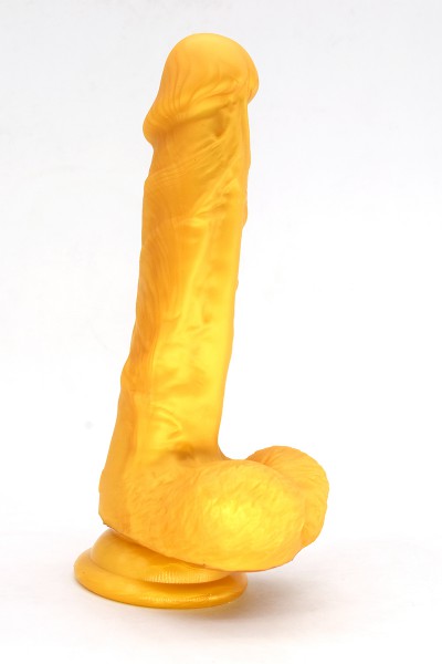 8'' Silicone Cock + Balls