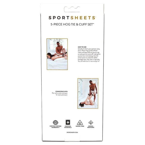 SPORTSHEETS HOG TIE AND CUFF SET
