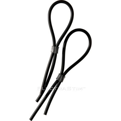 Electrastim Rubber Adjustable Cock And Scotal Loops