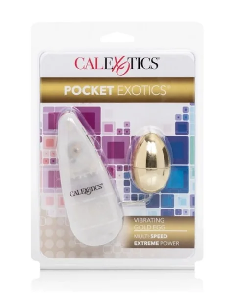 Pocket Exotics Vibrating  Egg - Gold — image 12 of 17