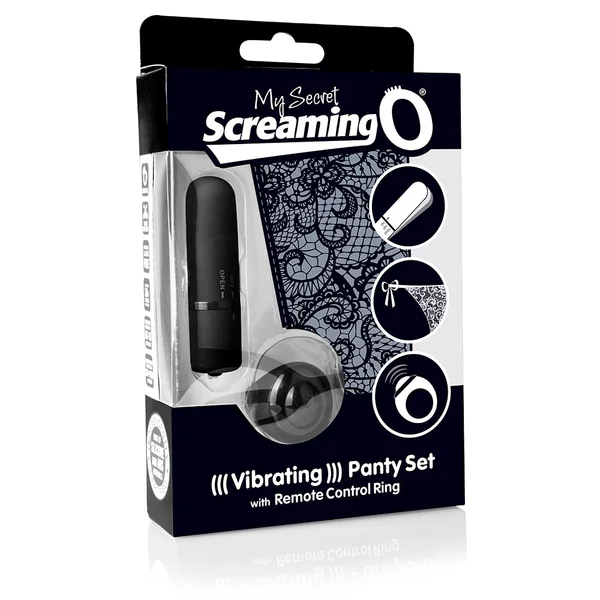 My Secret Screaming O Panty Vibe - Black - Each — image 24 of 25