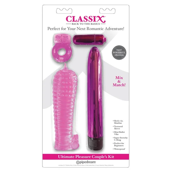 Classix Ultimate Pleasure Couples Kit - Pink — image 3 of 3