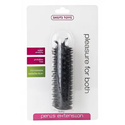 Spiky Penis Extension Black