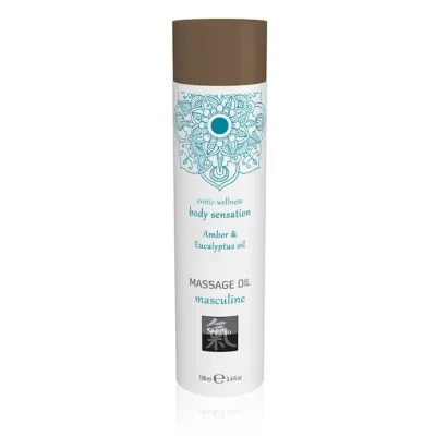 Massage Oil Masculine Amber 100ml