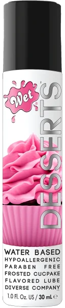 Wet Desserts Frosted Cupcake Flavored Lubricant