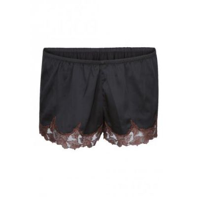 French Knickers Black Brown Small