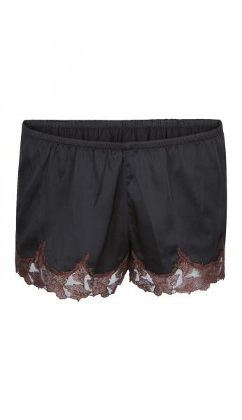 French Knickers - Black/Brown - Small