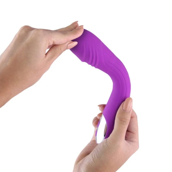 Flexible Silicone Vibrating Dildo