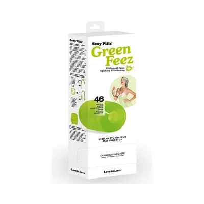 Love To Love Sexy Pills Green Feez Display Of 6