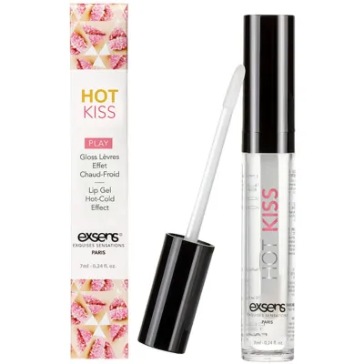 Strawberry Hot Kiss Arousal Lip Gloss by Exsens 24 fl oz