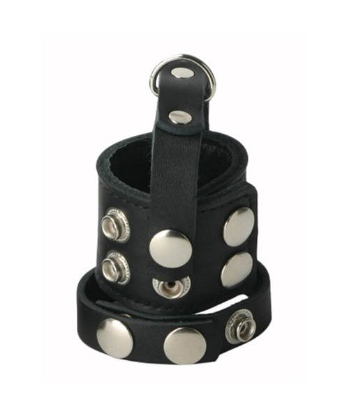 Strict Leather Cock Strap and Ball Stretcher