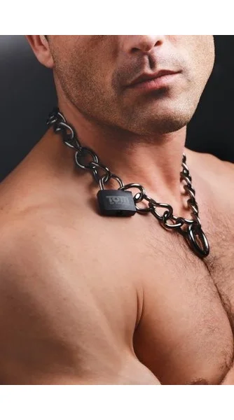 Tom of Finland Locking Chain Cuffs