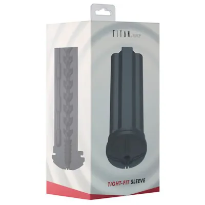 Titan Sleeve Tight Fit For Kiiroo Black