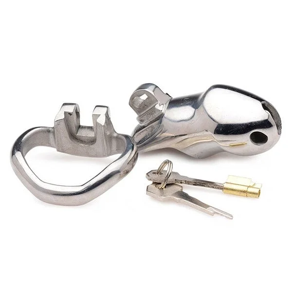 Rikers 24-7 Stainless Steel Locking Chastity Cage