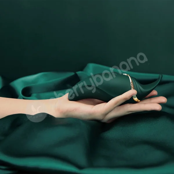 Zalo Hero Jewel Green Licking Motion Clitoral Stimulator