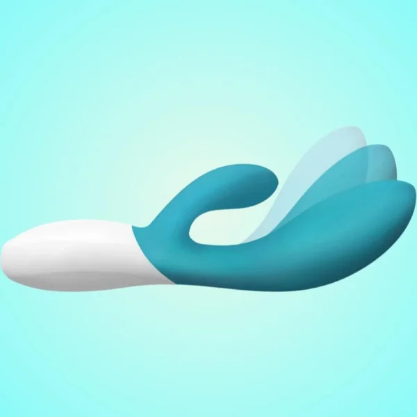 LELO Ina Wave Waterproof Rabbit Vibrator - Ocean Blue