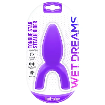 Tongue Star Stealth Rider Tongue Vibe Purple