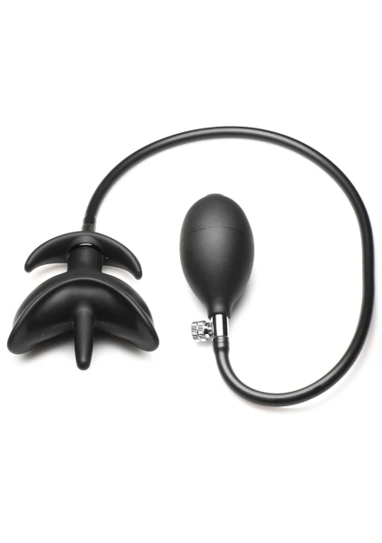 Ass Bound Anchor Inflatable Silicone Anal Plug