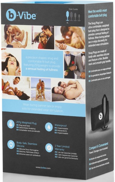 Snug Plug 4 Weighted Butt Plug