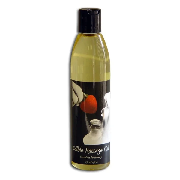 Earthly Body Edible Massage Oil 8oz