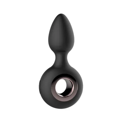 Gender Fluid Tremor Ring Plug Anal Vibe Black