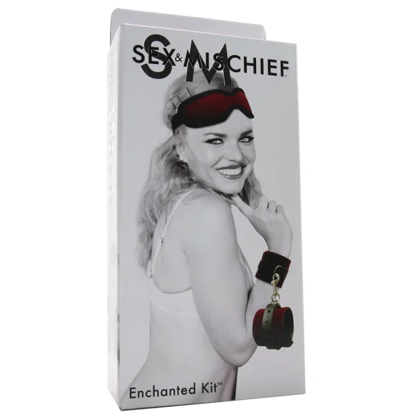 Sportsheets Enchanted Kit Bondage Cuffs and Blindfold Set