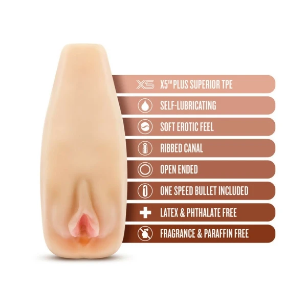 Sleeves:  M Elite Soft And Wet Natasha Beige
