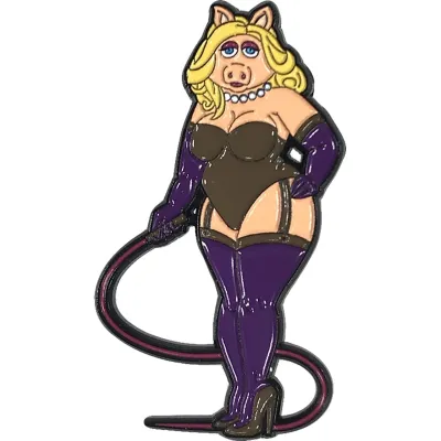 Mistress Piggy 2 Soft Enamel Pin By Geeky And Kinky