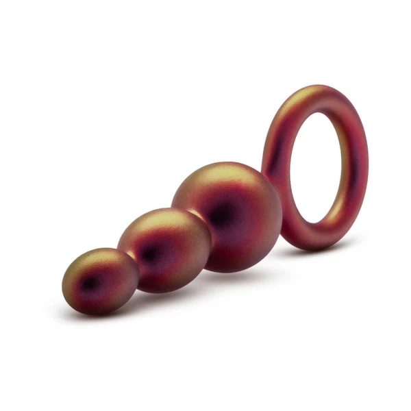 Anal Adventures Matrix - Beaded Loop Plug - Copper