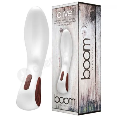 Boom Olive White Vibrator
