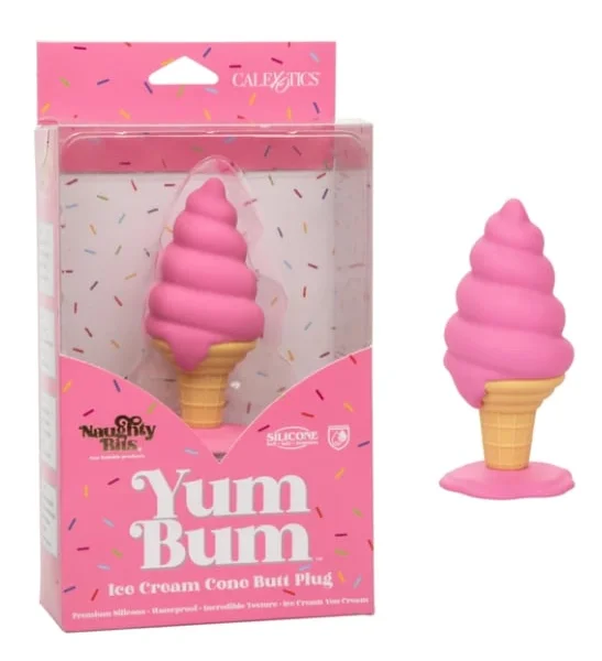 Naughty Bits - Yum Bum - Ice Cream Cone Butt Plug