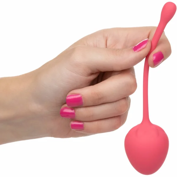 Strawberry Silicone Kegel Training Set By CalExotics