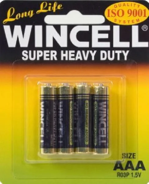 Wincell Super Heavy Duty AAA Carded 4Pk Battery — image 3 of 3