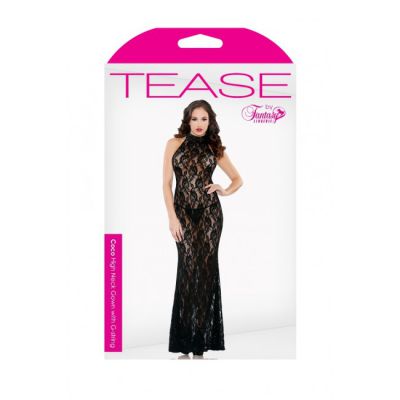 Tease Coco High Neck Gown with G String One Size