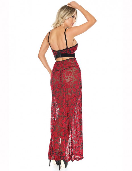 Coquette Damask Gown