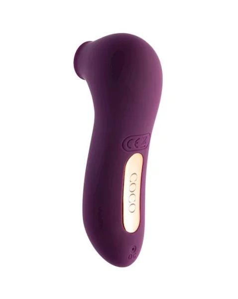 Share Satisfaction Coco Suction Vibrator - Purple
