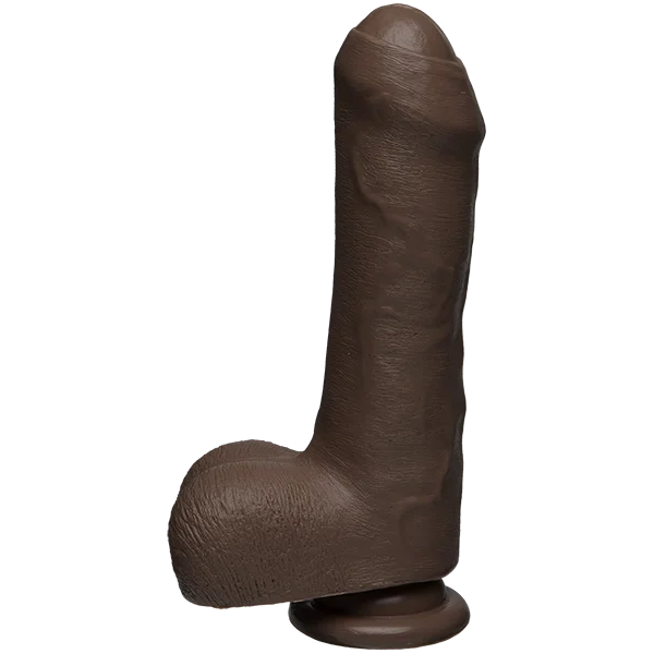 The D Uncut D 7" With Balls Firmskyn - Brown