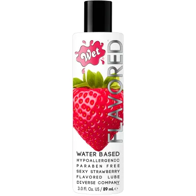 Wet Flavored Sexy Strawberry 3 Fl Oz