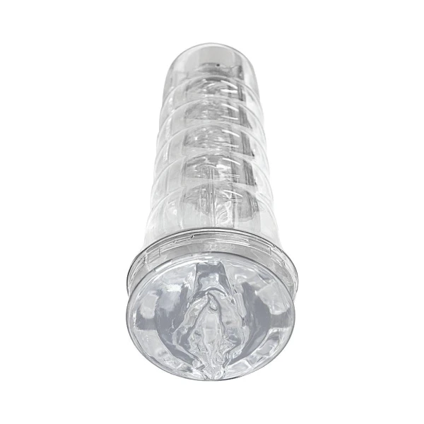 Sleeves: Dream-lite Crystal Vagina Masturbator Clear