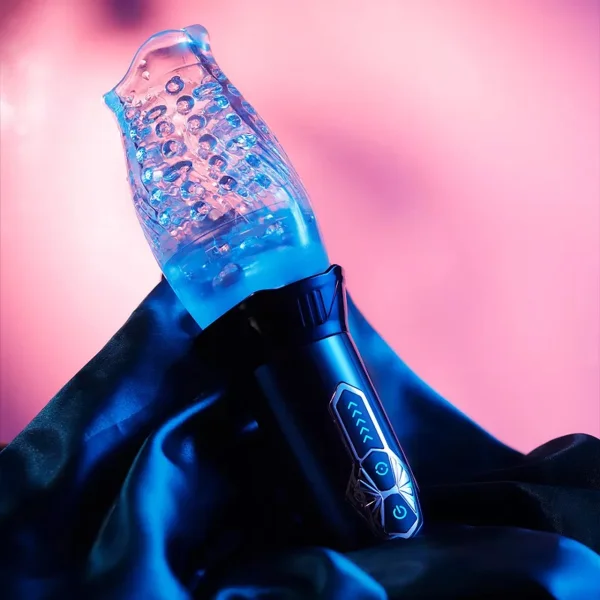 Cyclone Blowjob Rechargeable Rotating Vibrating Oral Sex Penis Masturbator