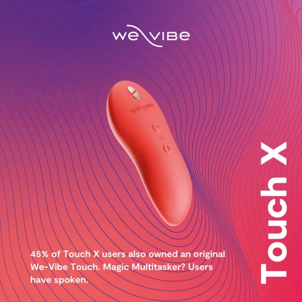 Forever Favorites Set By We-Vibe With Touch X & Tango X Powerful Vibrators - Red & Coral