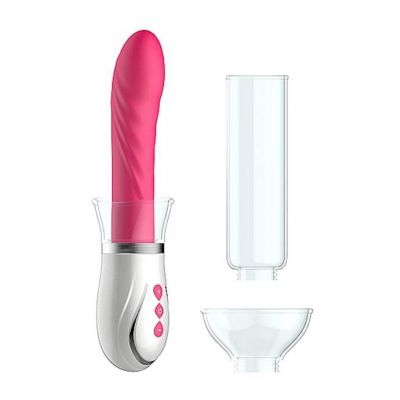 Twister 4 In 1 Rechargeable Couples Pump Kit Pink
