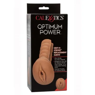 Optimum Power Grip N Stroke Sleeve Brown